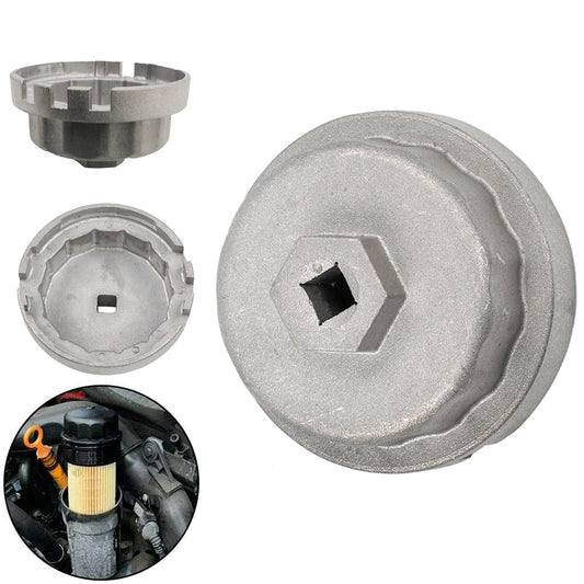 64.5mm 14-Sided Oil Filter Cap Oil Filter Wrench Tool for Toyota for Corolla RAV 4 Q