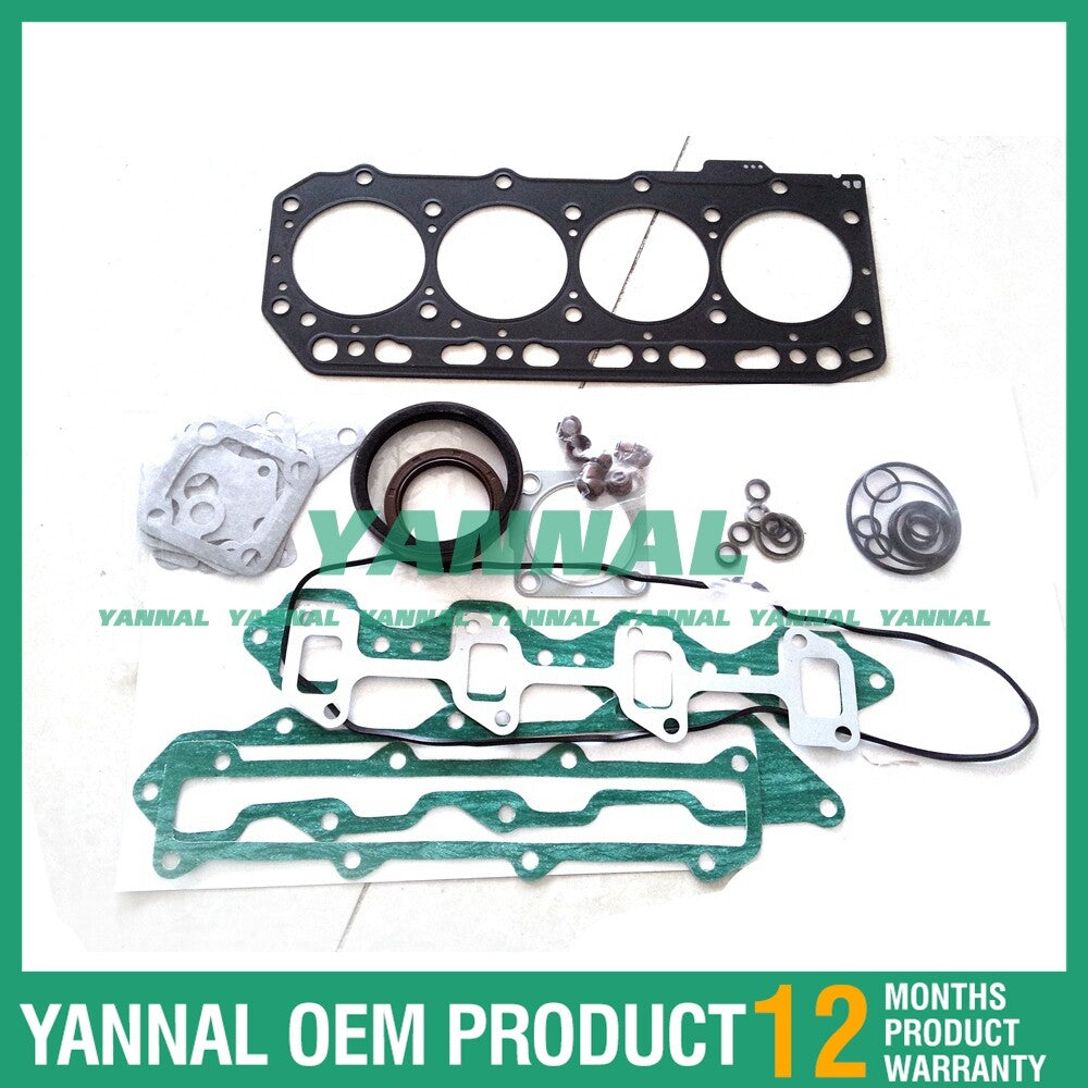 1-piece complete gasket kit for 4TNV84 4TNV84T with head gasket -