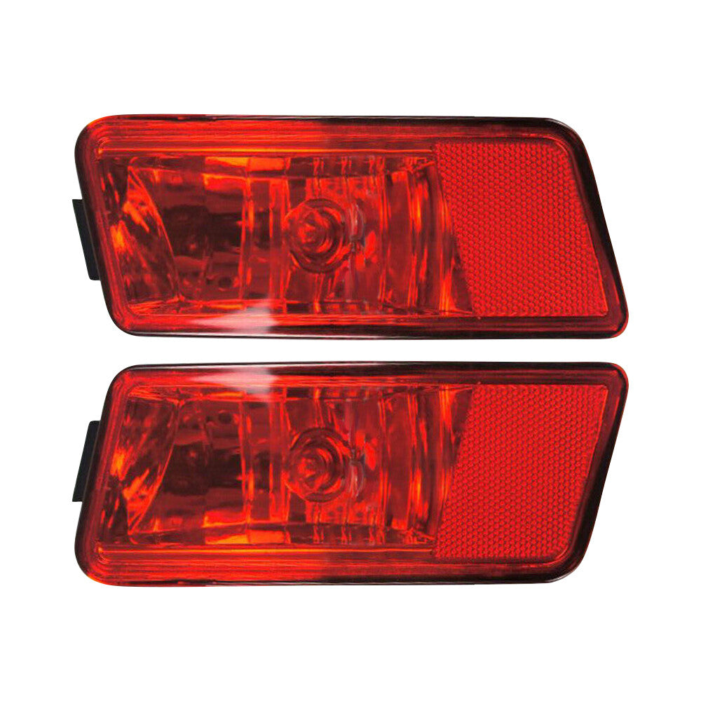 for Dodge Journey 2009-11 Pair Rear Bumper Reflector Brake Light Right+Left Side
