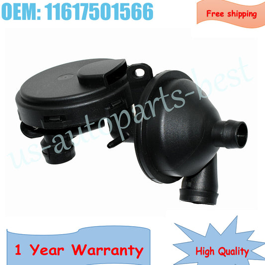 PCV Crankcase Vent Valve Black for BMW E46 E39 E60 E83 X3 E53 X5 Z4 11617501566