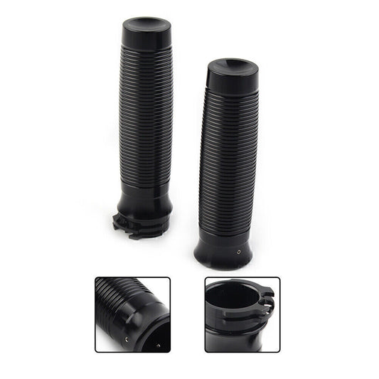 1 25mm Lenkergriffe Motorrad Schwarz Paar f¨¹r for Harley Bobber Chopper