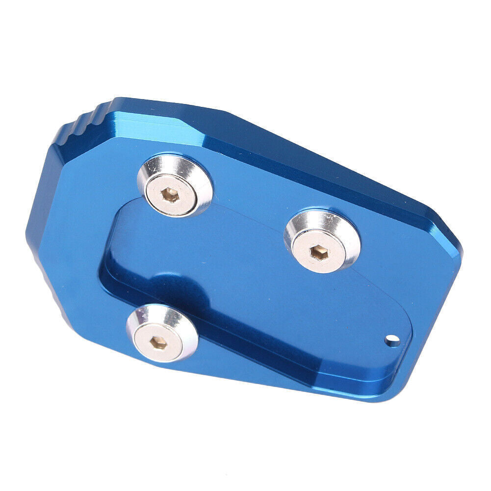 Kickstand Side Foot Stand Extension Plate Pad Fit for Yamaha MT09 2013-15 16 Blue Q