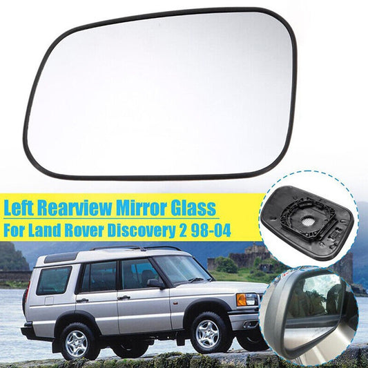 for Land Rover -Discovery 2 98-04 Left Door Wing Mirror Glass Heated CRD100650