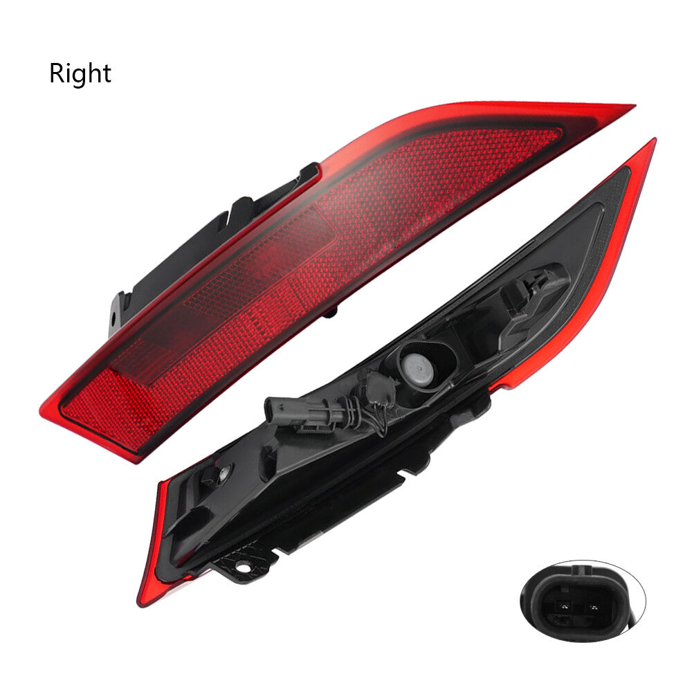 Left Right Rear Bumper Reflector Fog Light for Land Rover Discovery 2017-2020