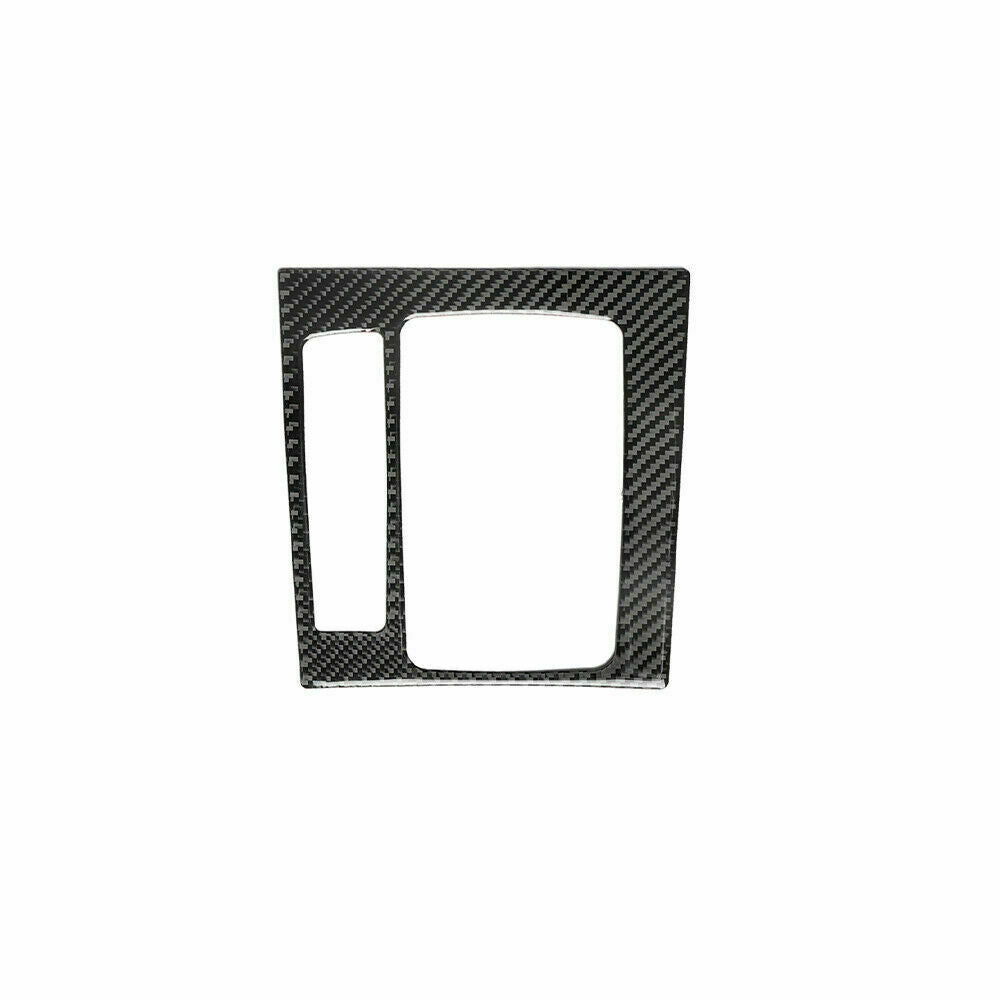 Carbon Fiber Console Gear Shift Panel Cover Fit for Mazda 3 Axela 2017-2018
