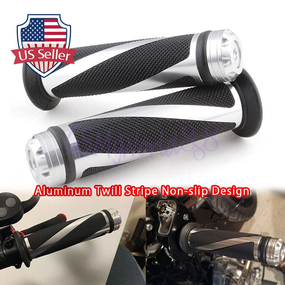 Sliver 7/8 22mm Handlebar Hand Grip Fit For Benelli TNT 135 150i 125N 180S