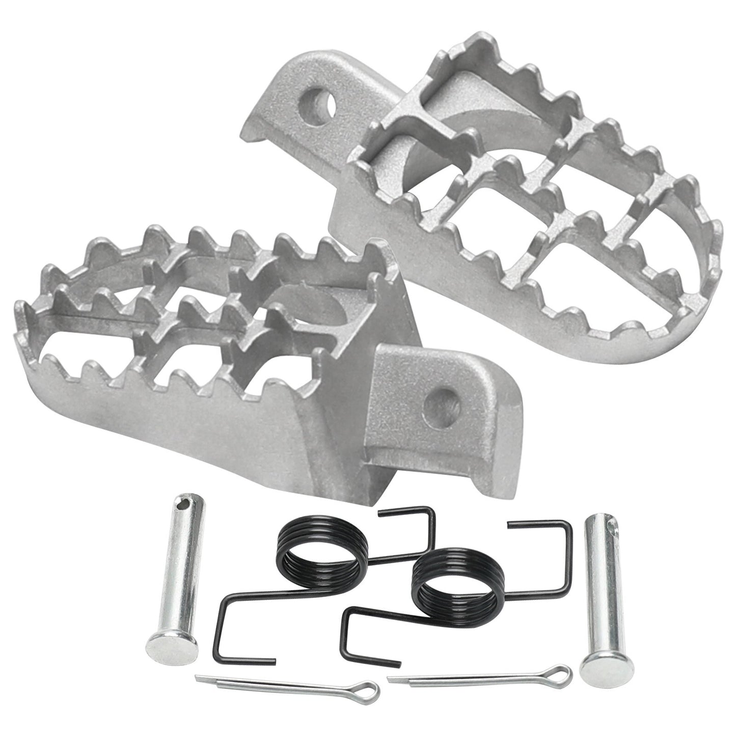 2-pack of foot pegs and footstools suitable for CRF50, XR70, CRF110, SSR 110, KLX110, XR50, CRF70