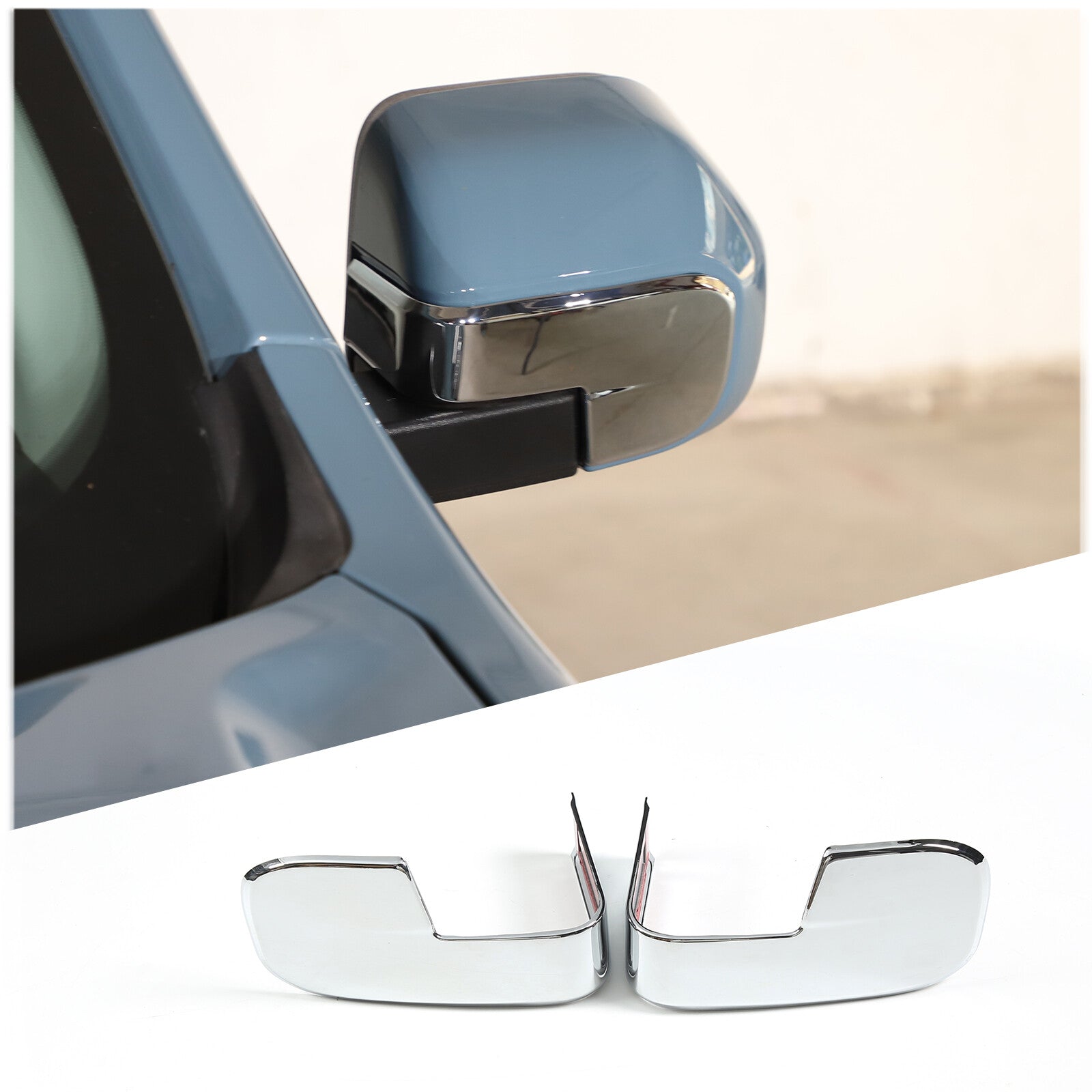 Matte Black ABS Hood Side Hinge Cover Trim Cap for Hummer H2 2003-09 SUV SUT- v