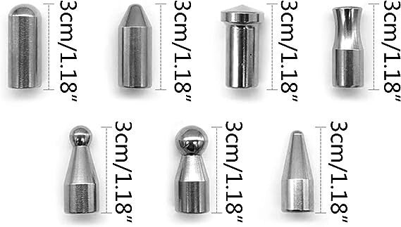 Car Dent Rod Tips Auto Body Dent Removal Kit Dent Removal Hook Tips v
