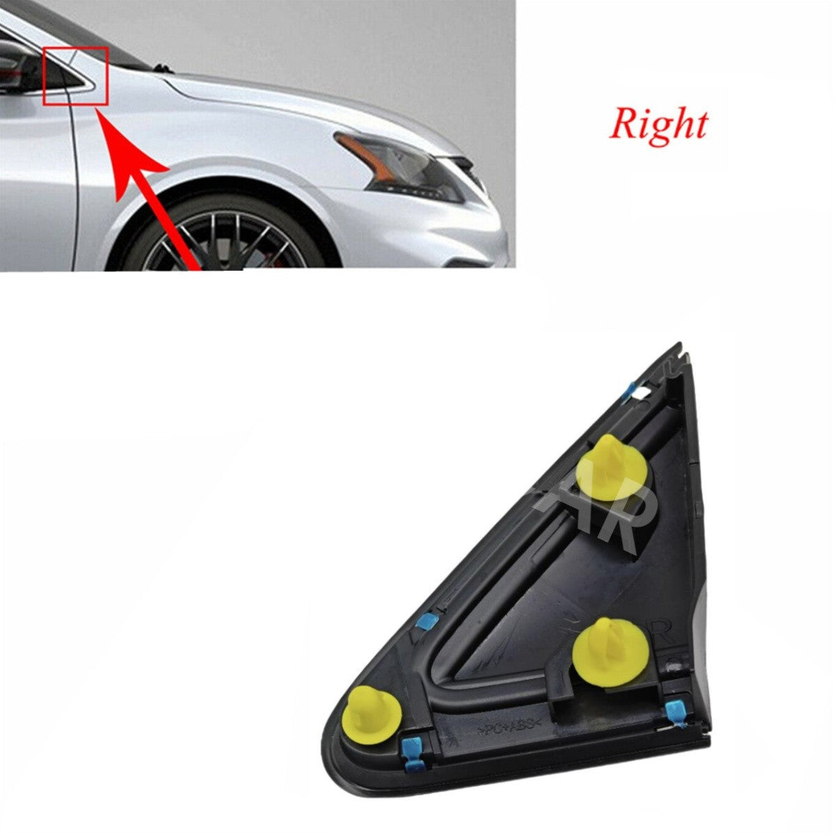 Car Window Corner Fender Auxiliary Window Lift Fit For 2013-2019 for Nissan Sentra