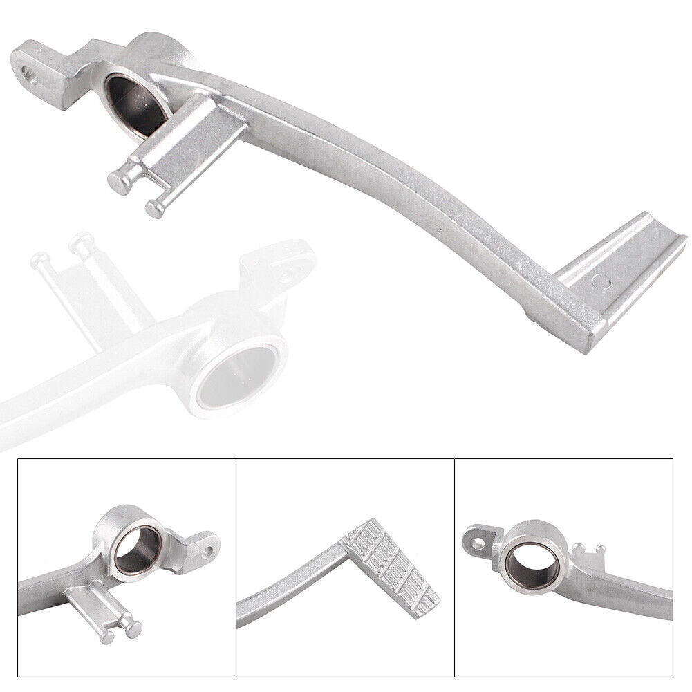 for SUZUKI GSXR 600 750 2006 2007 2008 2009 2010 Silver Motor Brake Lever Pedal Q