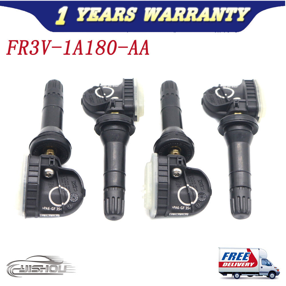 4 Pack F2GZ1A189A TPMS Tire Pressure Sensors For 15-20 for Ford F-150 Edge for Mustang