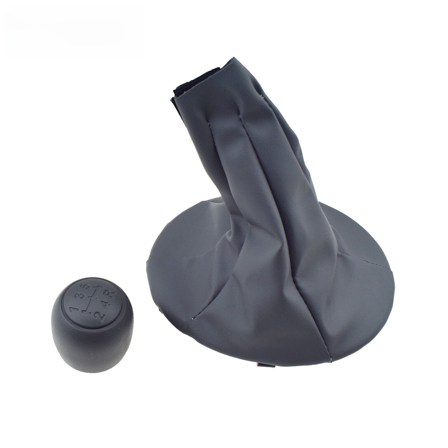 for Fiat 500 500c 2007-2013 for Panda 5 Speed Gear Shift Knob With +PU Leather Cover