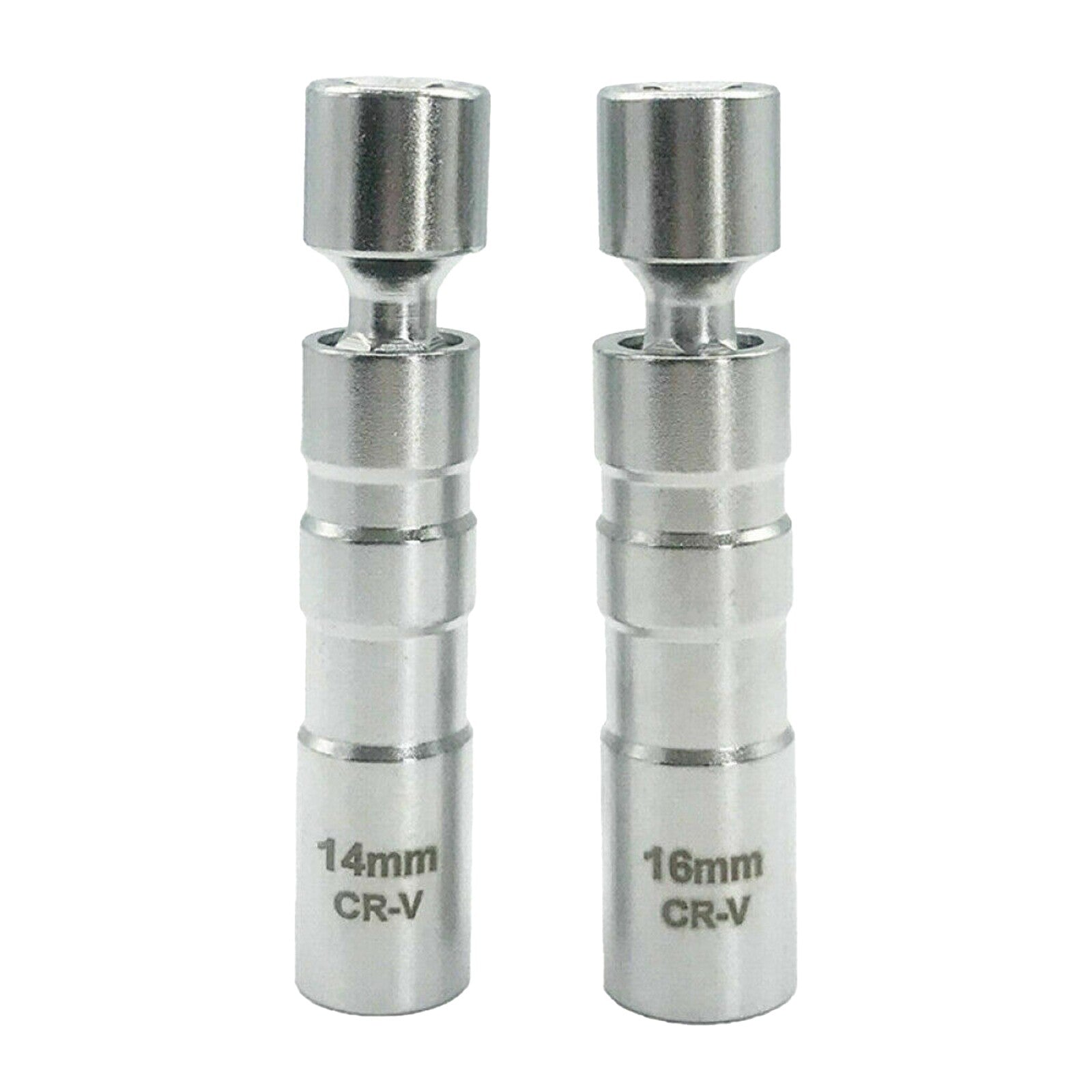 New 14mm + 16mm thin-walled magnetic rotary spark plug remover socket 3/8 Q