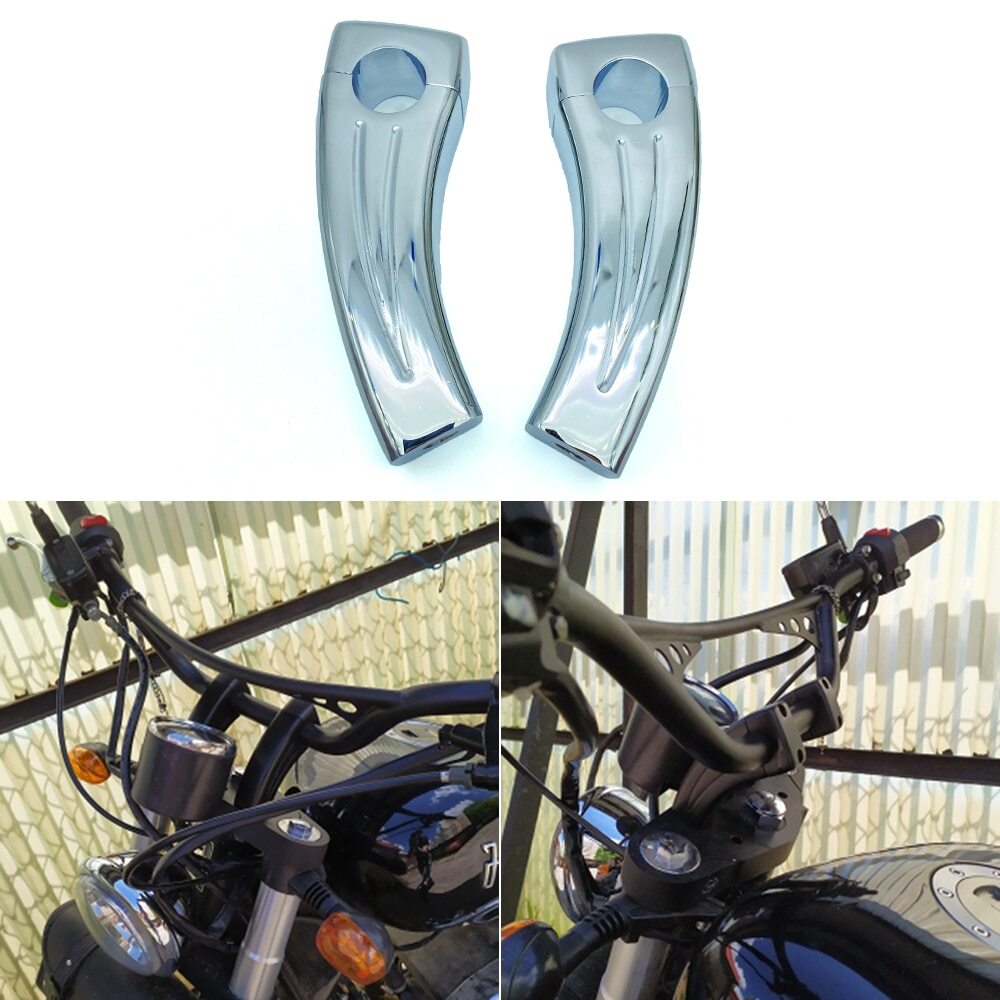 1 Motorcycle Handle Bar Risers Clamp for Harley-Davidson Iron 883 Road Glide