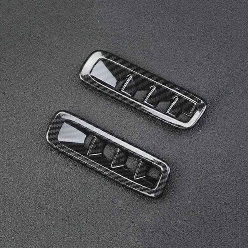 2Pcs Front Upper Air Outlet Vent Decor Cover Trim for Mazda CX-5 CX5 2017-2022
