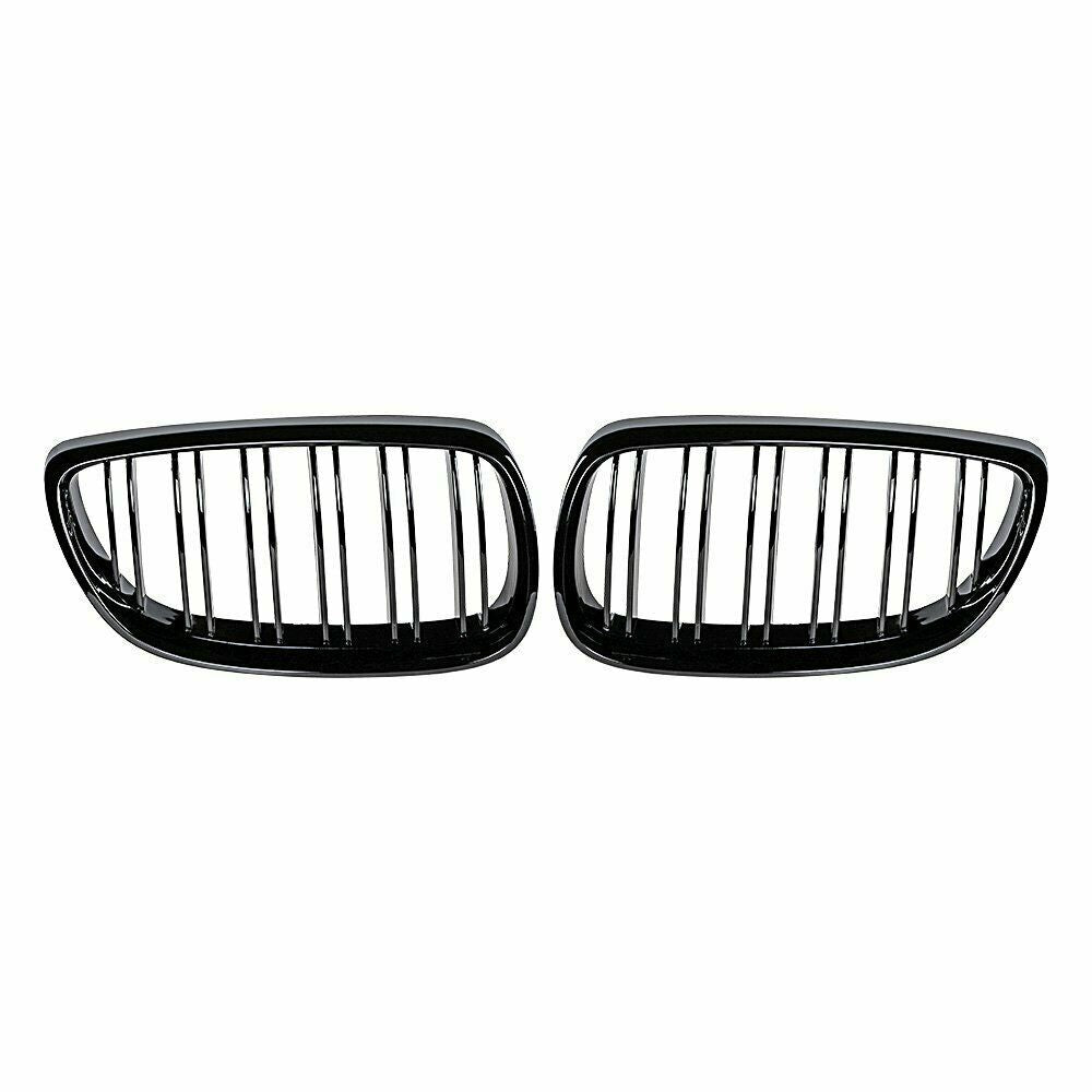 Gloss black front kidney grille suitable for BMW E92, E93, M3, 328i, 335i, 07-10 Coupe.