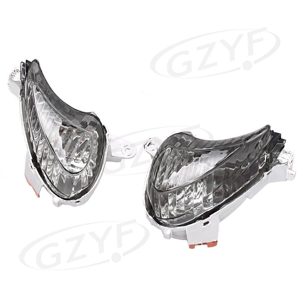 Front Turn Signal Blinker Lamp Lens Cover for Suzuki Hayabusa GSXR1300 08-10 09