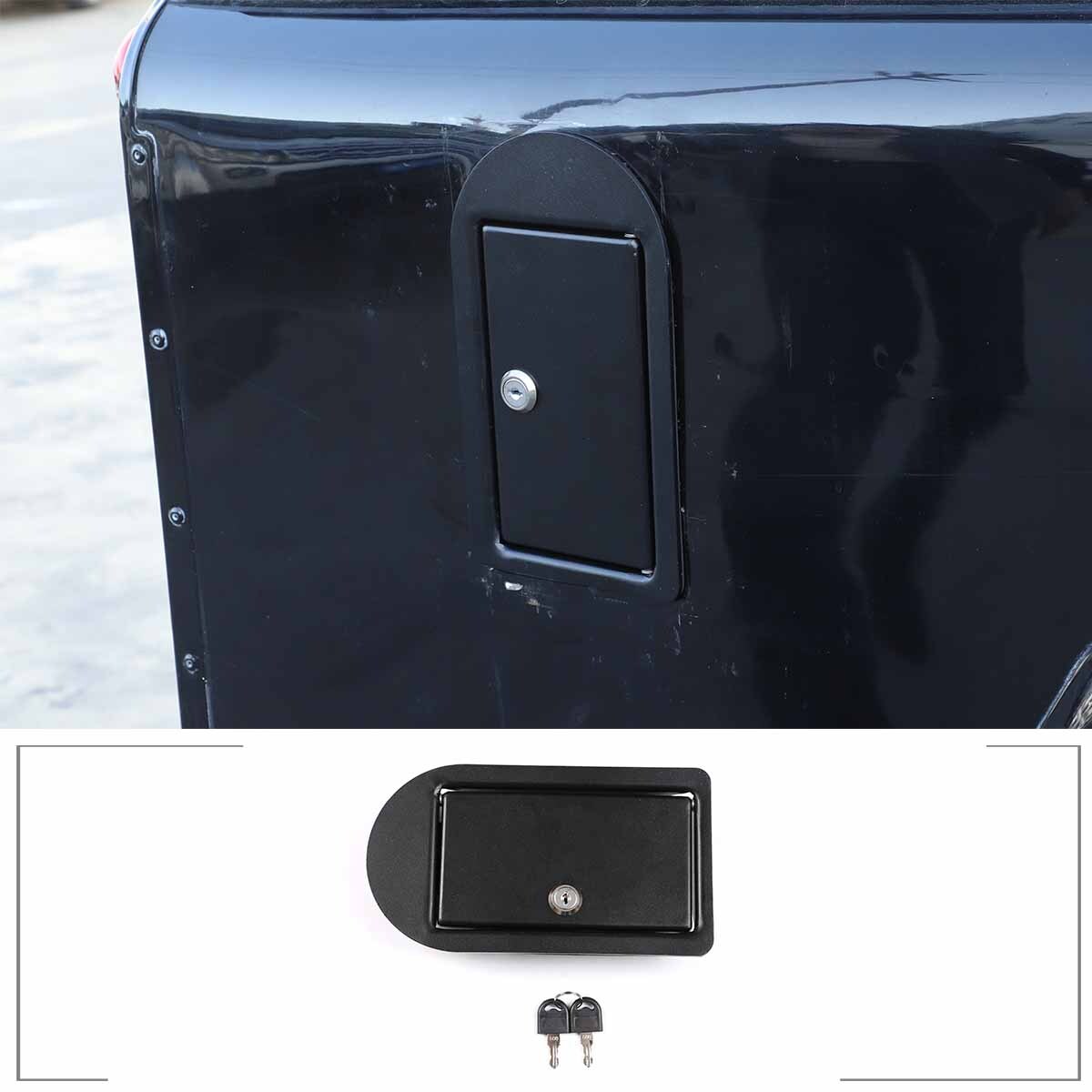 Matte Black Front for Seat Cup Holder Trim Frame for Tundra 2022 - 2023- v