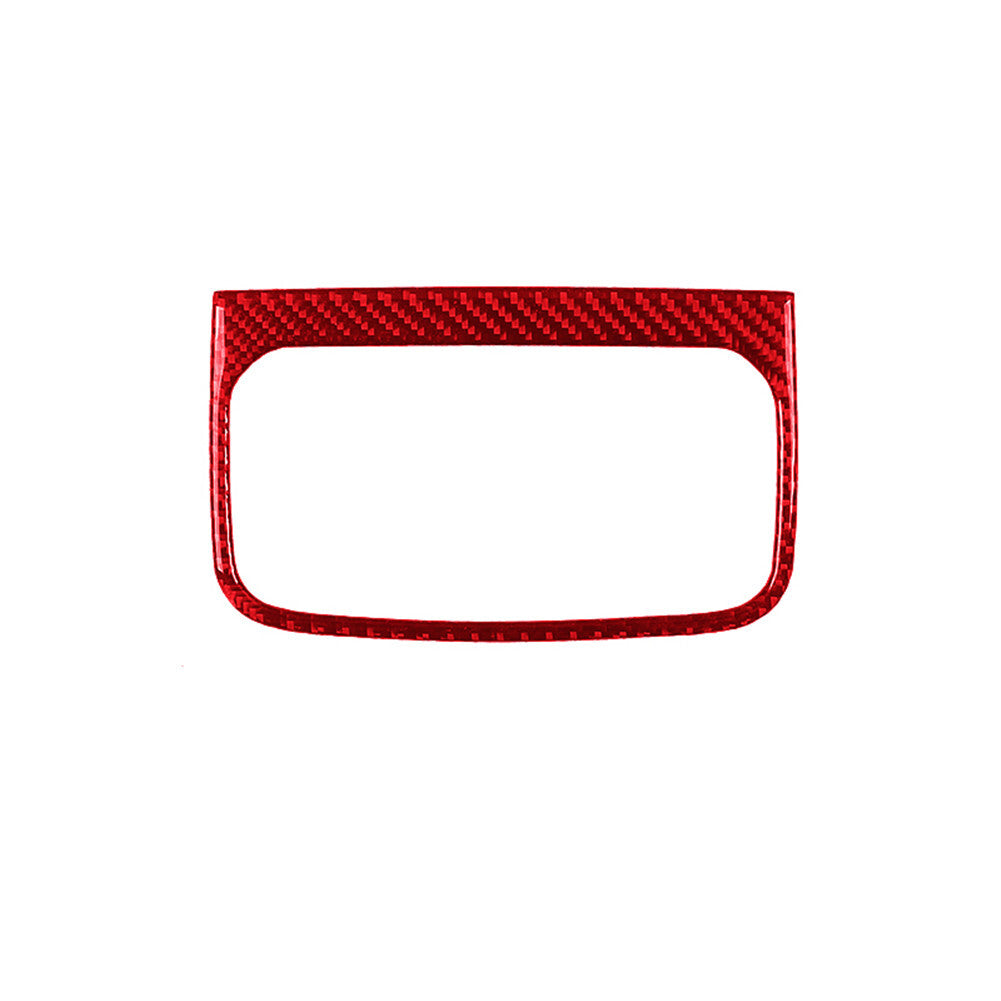 2Pcs Carbon Fiber Door Panel Cover Trim for Mustang Convertible 2001-2004 v