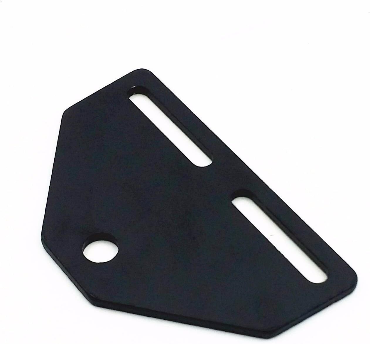 Bottom-mounted headlight bracket adapter for Harley-Davidson Cruiser Custom/ Black n