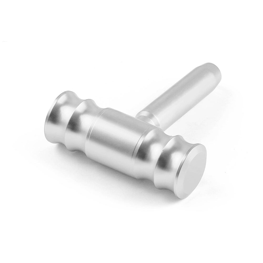 Car Shift Knob Aircraft Joystick Transmission Racing Gear Shifter Silver