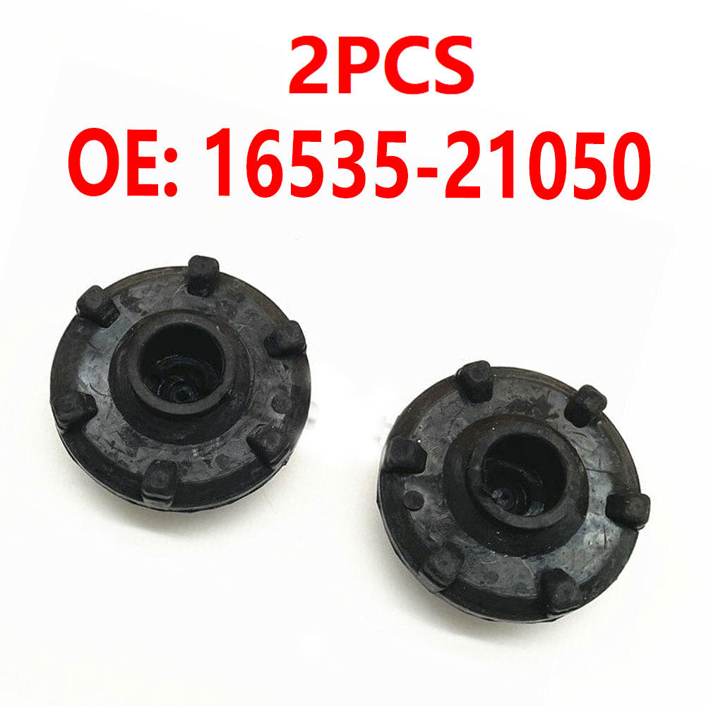2Pcs Bottom Radiator Lower Mount Rubber Cushion Bushing for Corolla 03-08