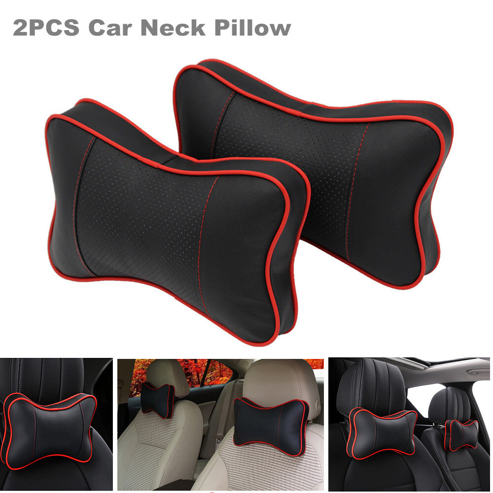2-pack car neck pillows - soft, comfortable, and supportive for the neck. n