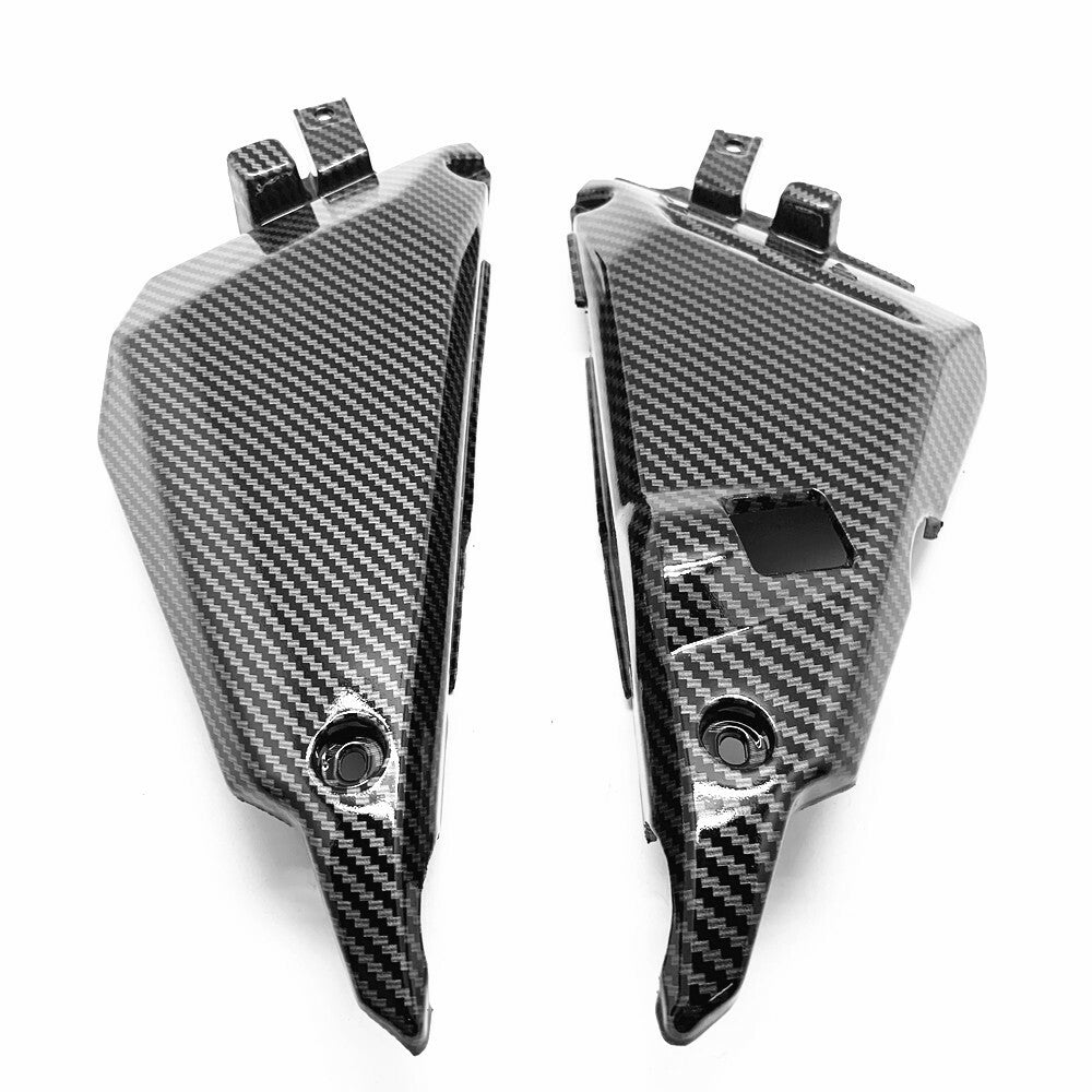 Carbon Fiber Side Mid Frame Cover Fairing Cowling for Kawasaki Z650 2017-2019