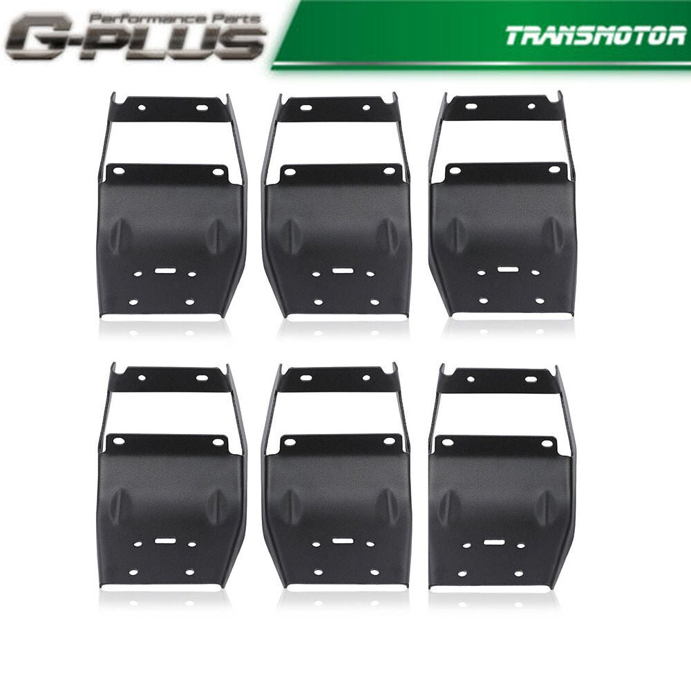Fits for F150 15-22 Super Crew Cab Running Board Mounting Bracket 6 pcs - v