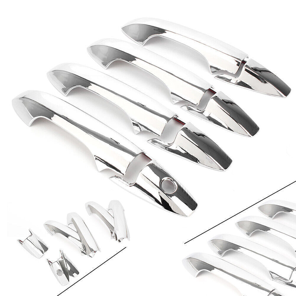 Chrome Car Door Handle Cover Molding Trim Fit 2007-2011 for Honda CR-V CRV Q