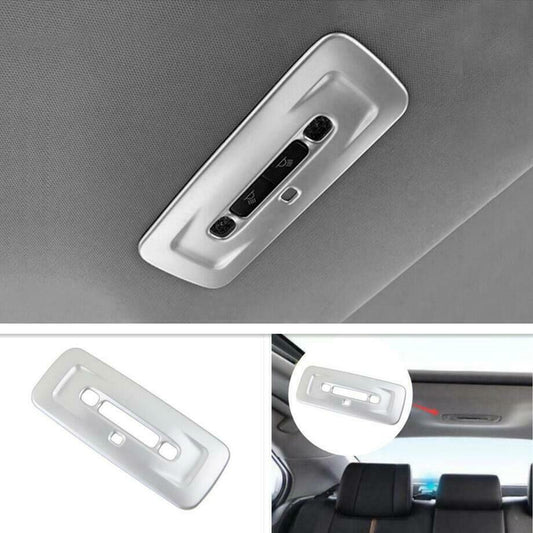 for Toyota for Camry 2018-2020 Matte Silver Rear Reading Light Lamp Cover Decor Trim