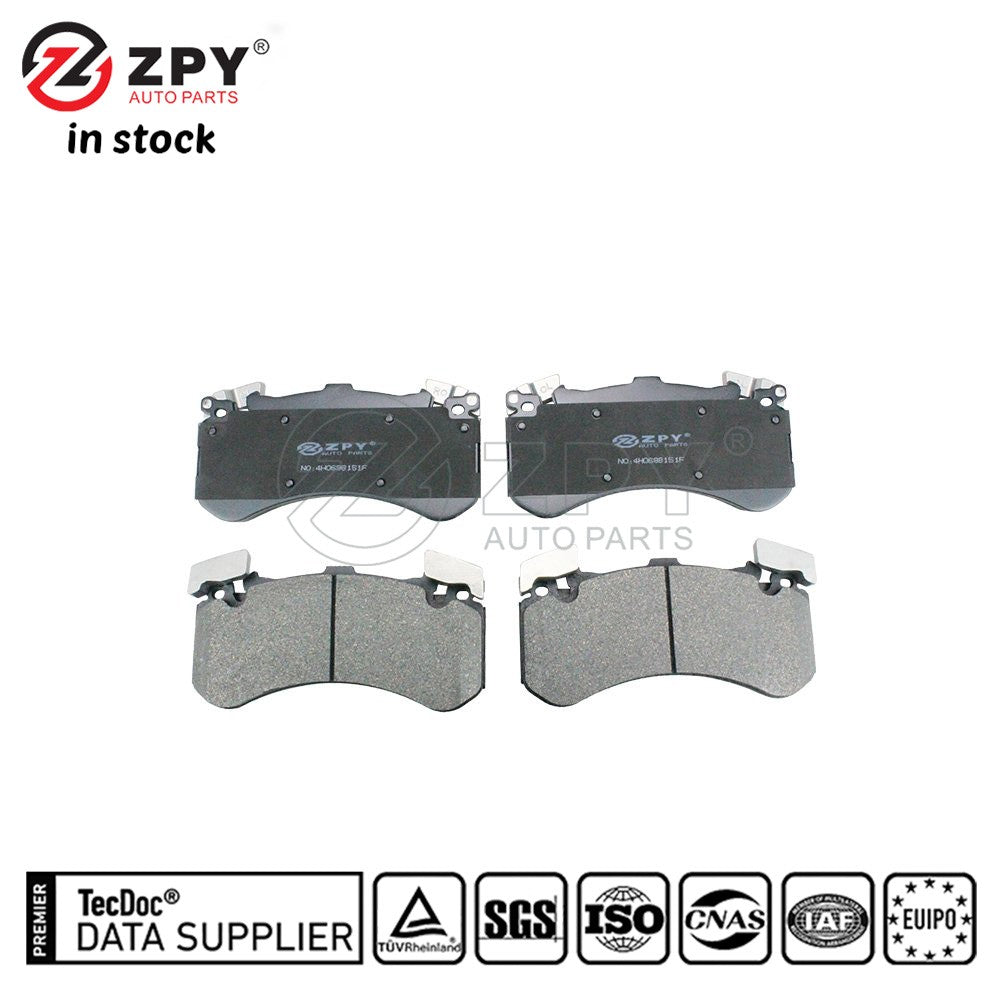 ZPY New Hight Quality Ceramic Brake Pads for Audi A8 And D4 S8 4H0 698 151F Q