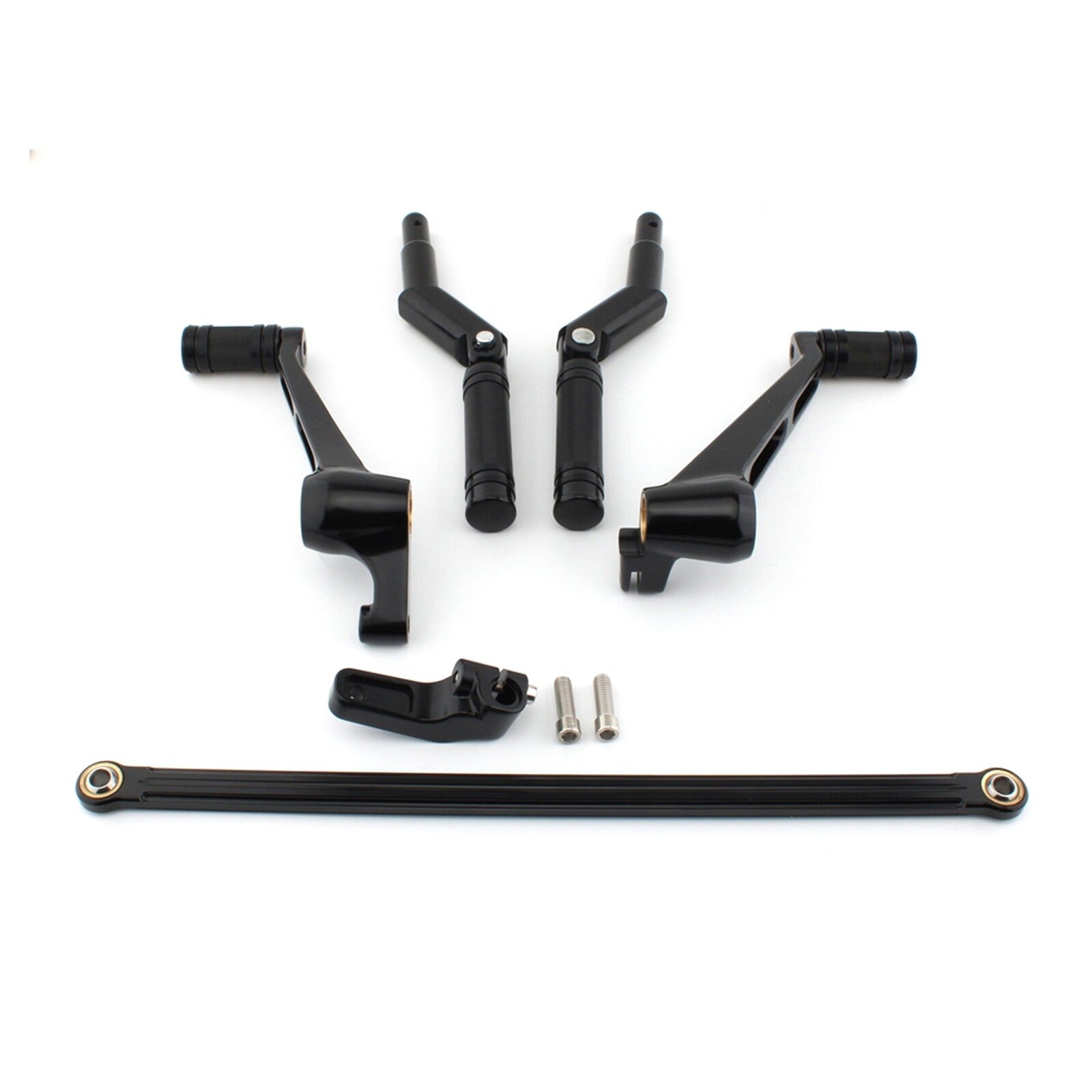 for Harley V-Rod Muscle 2002-2017 Foot Pegs Bracket Rocker Controls Assembly Q