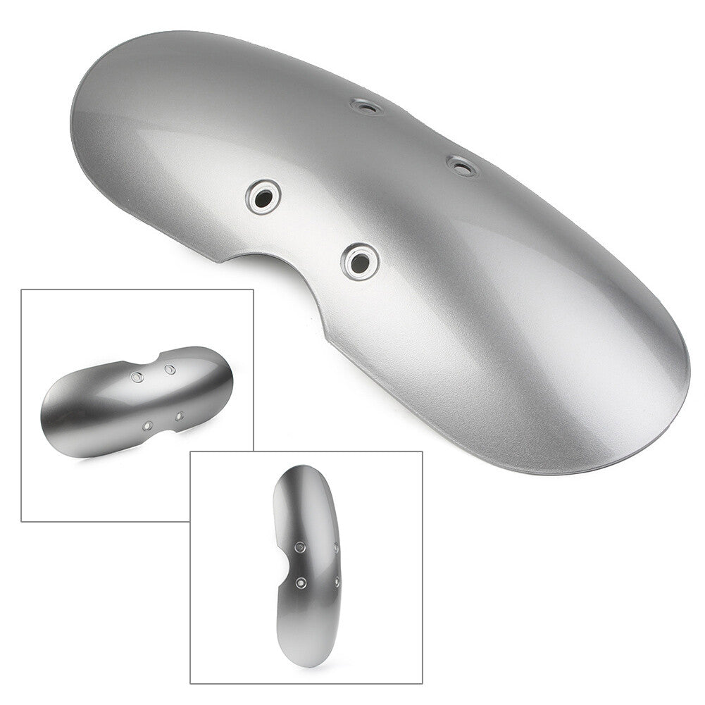 For 2001-2016 (Air Cooled) /Scrambler /Thruxton 900 Silver Front Fender Mudguard Q