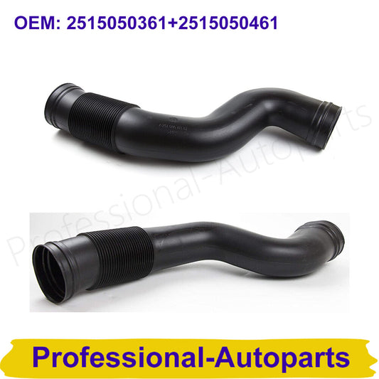 1Pair Engine Air Intake Duct Hose for Mercedes Benz R-Class R500 V251 W251 Q