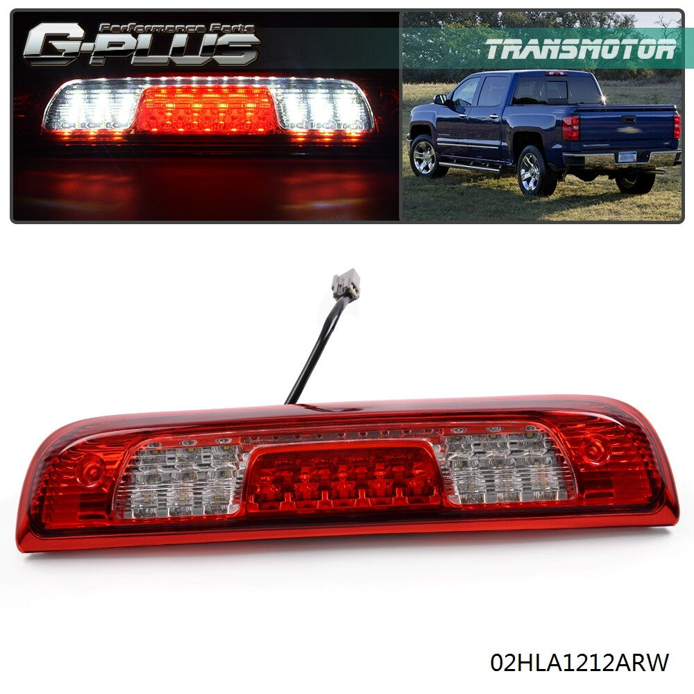 Led Third Brake Tail Light Fits 14-18 for Silverado 1500 for GMC for Sierra - v