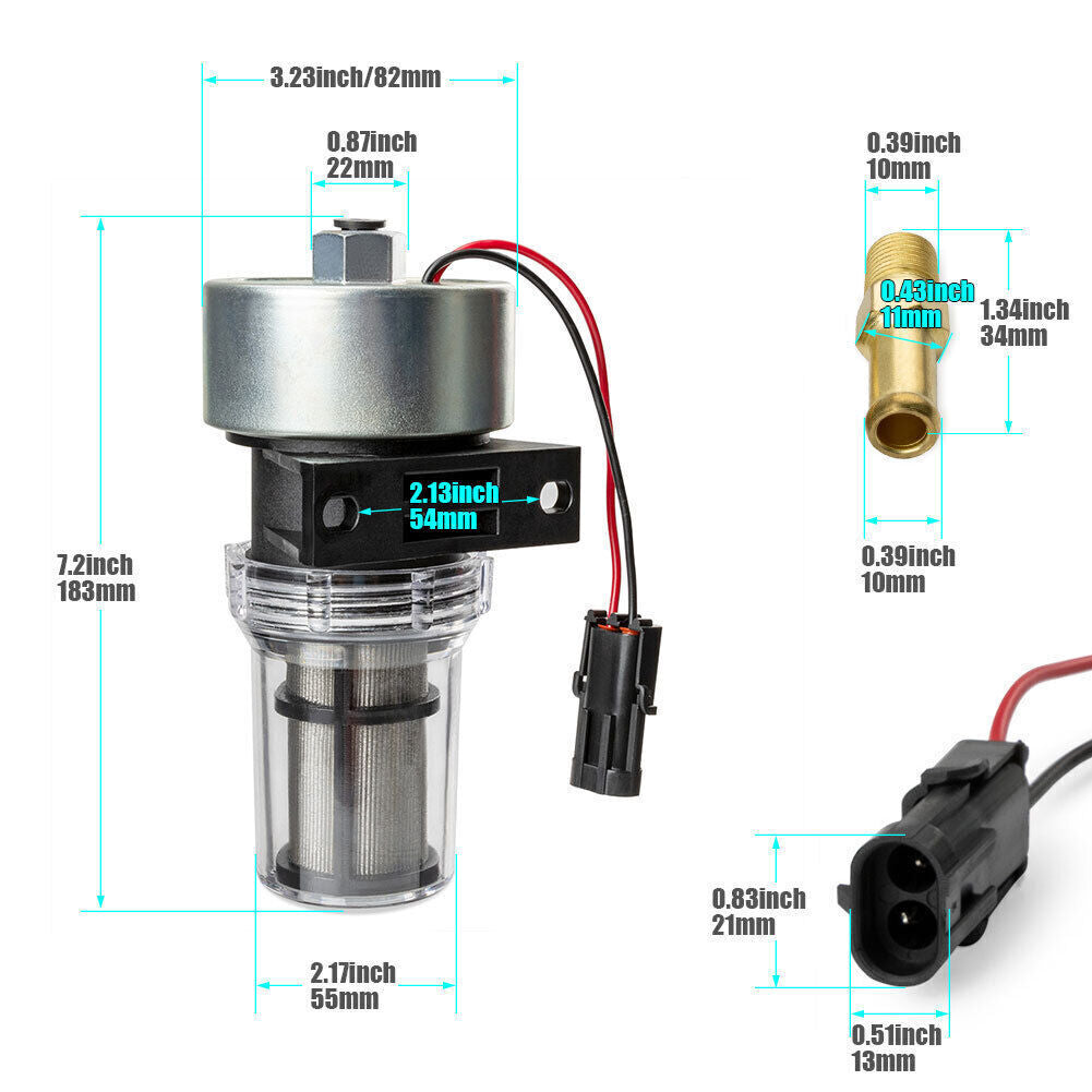 2PCS Diesel Fuel Pump 30-01108-03 For Thermo King 41-7059 Replace Carrier