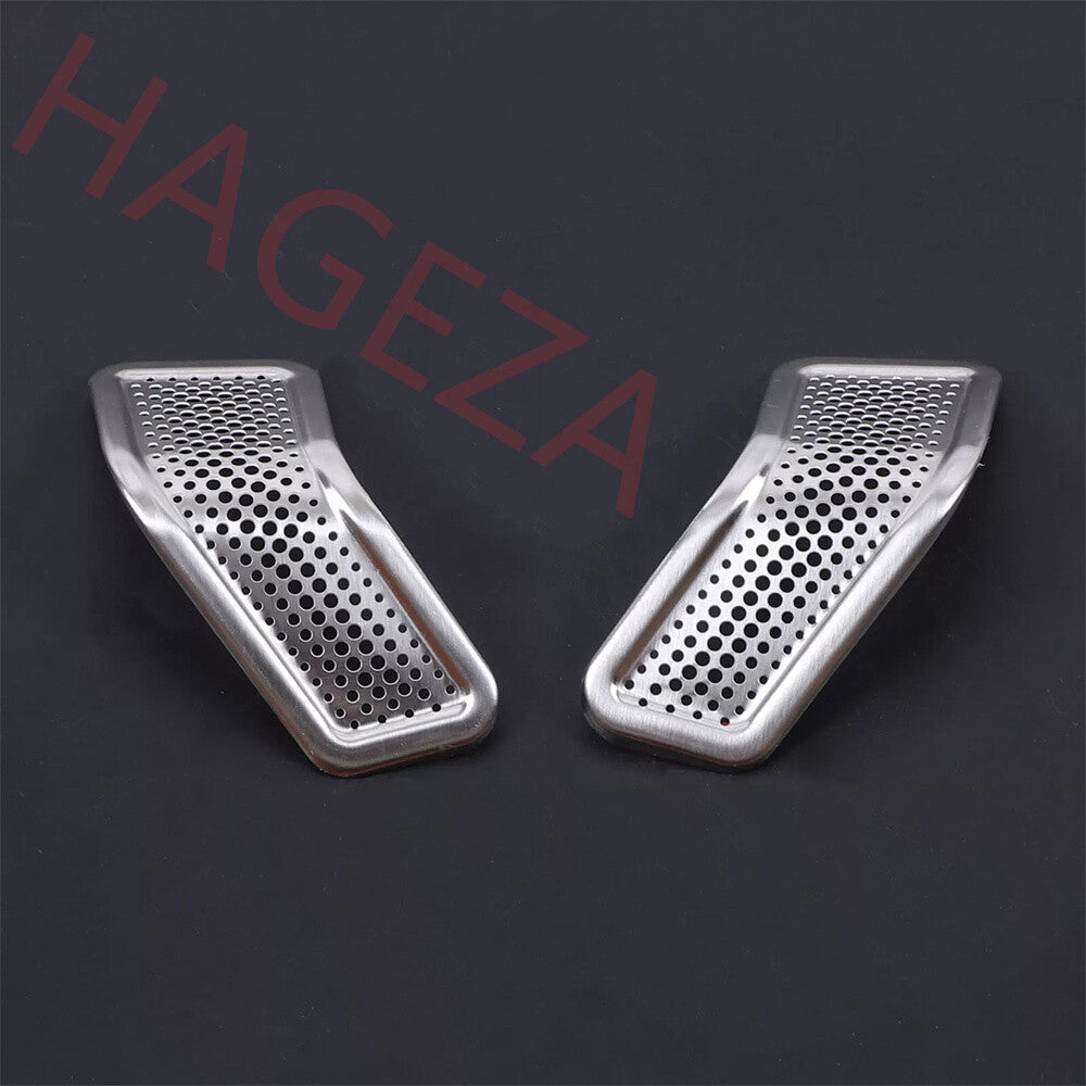 Silver Central Air Vent Anti-dust Net Cover For Toyot@ for Land Cruiser LC250 2024+