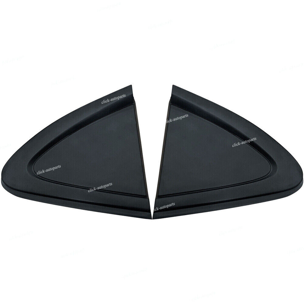 Pair Rear Window Bezel Molding Fits for Chevrolet for Cruze 2016-2019 Black RightLeft