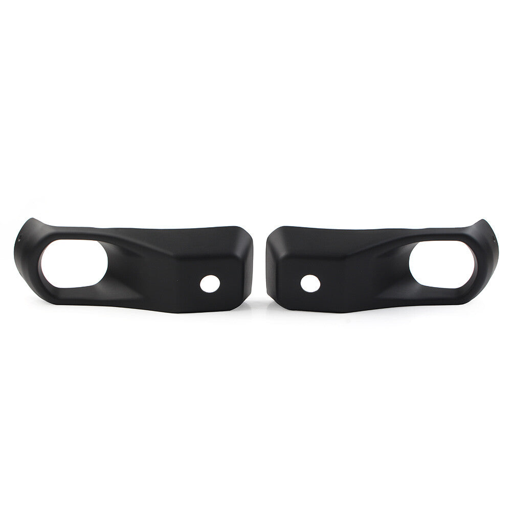 2x Front Fog Lamp Cover Black for Jeep for Wrangler JL 2018-2022