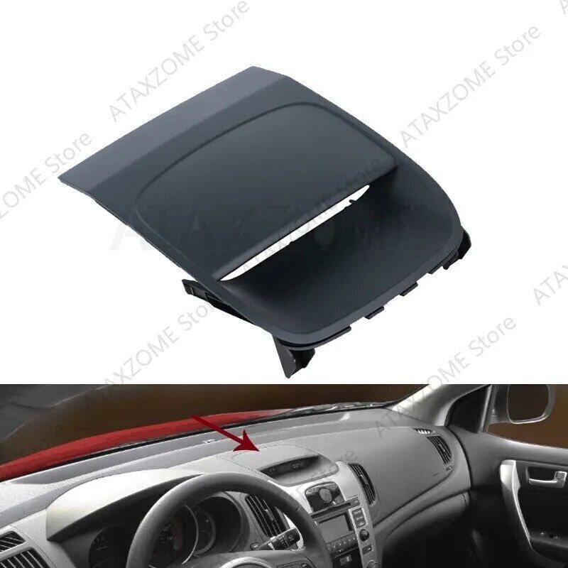 for Kia Forte Cerato 2009-2017 middle cover Interior CD frame upper trim panel