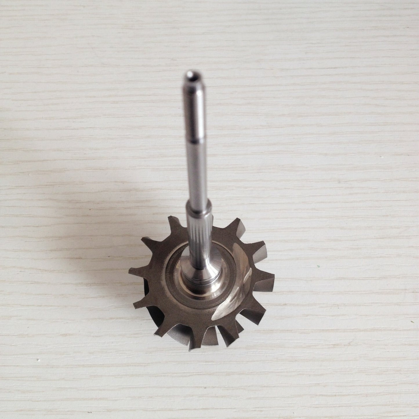 K04 42/50 mm 12-blade turbine shaft/turbine shaft with open fins
