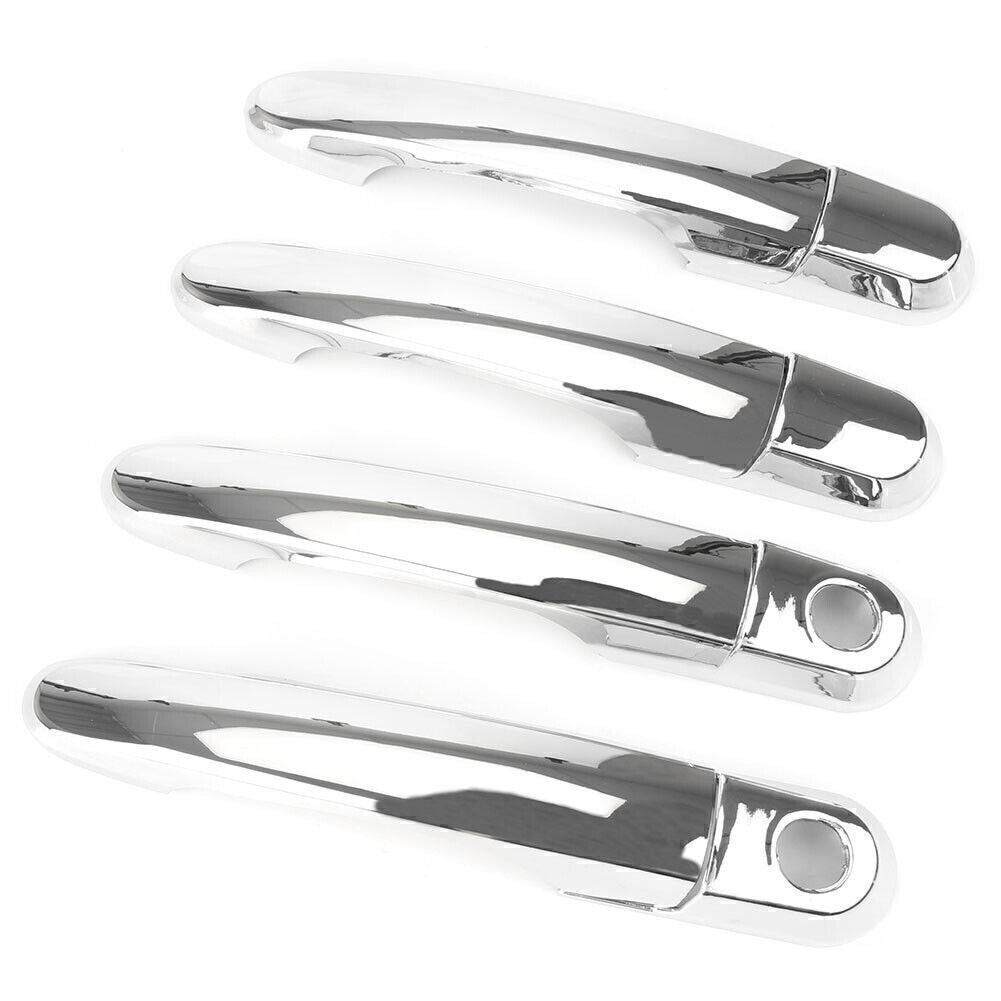for Hyundai Accent 2006 2007 2008 2009 2010 Chrome Side Door Handle Cover Trim Q