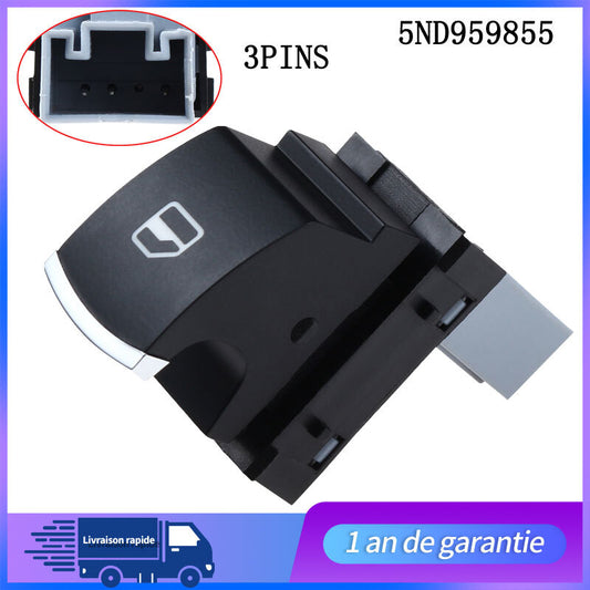 Bouton lève vitreous Pour for VW CADDY SHARAN for TIGUAN for PASSAT TOURAN for GOLF 5ND959855 Neuf n