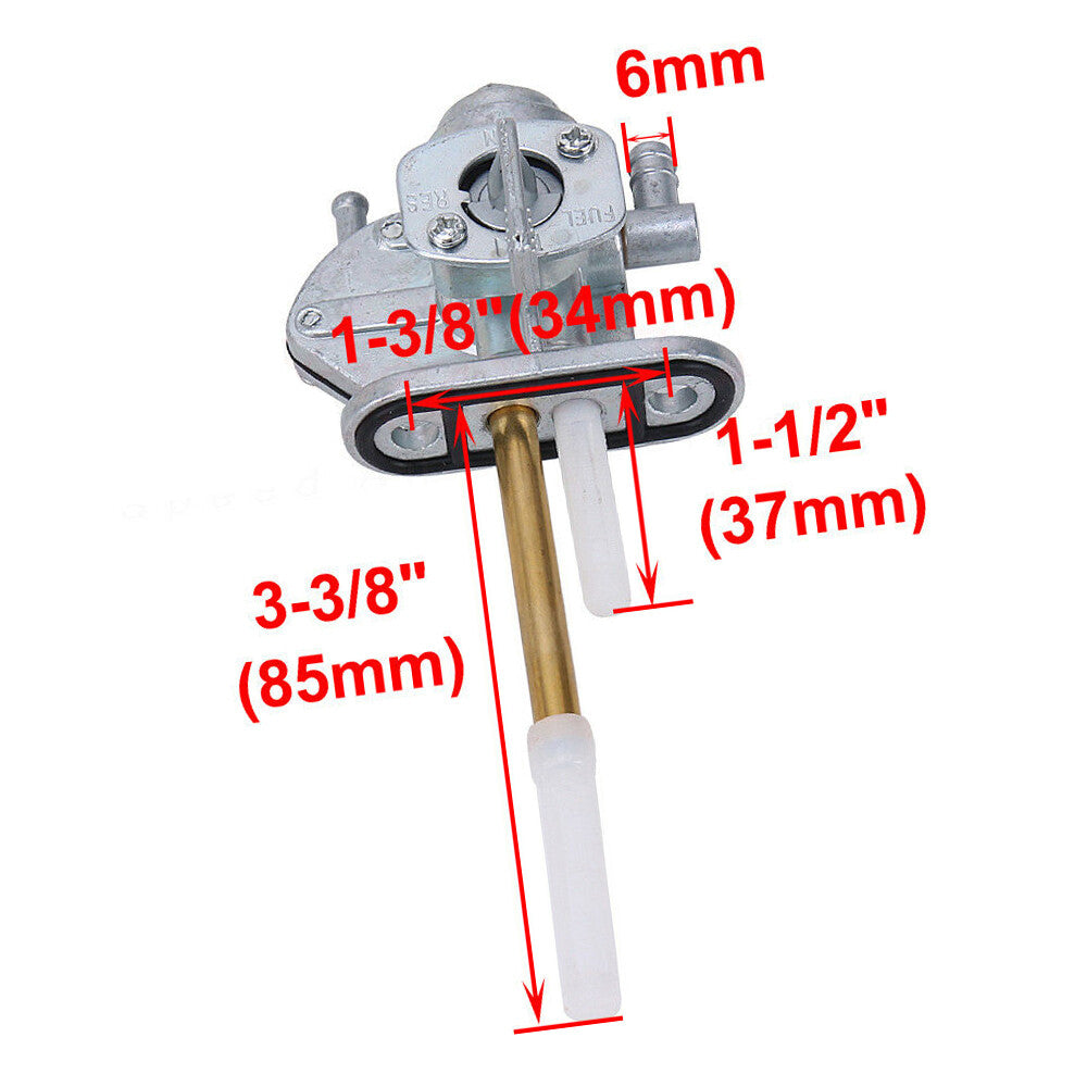 Fuel Valve Petcock Switch Assembly Fit for Suzuki GT380 GT550 GT750 1974-1977