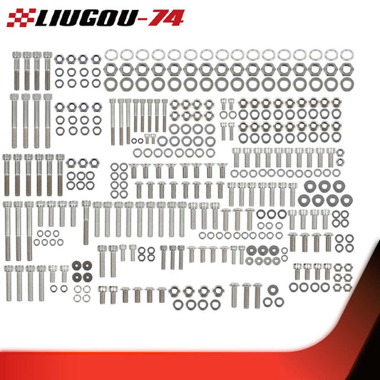 Brand New for YAMAHA YFZ350 BANSHEE Stainless Steel ATV Bolt Screw Kit (Suitable for 87-06) Q