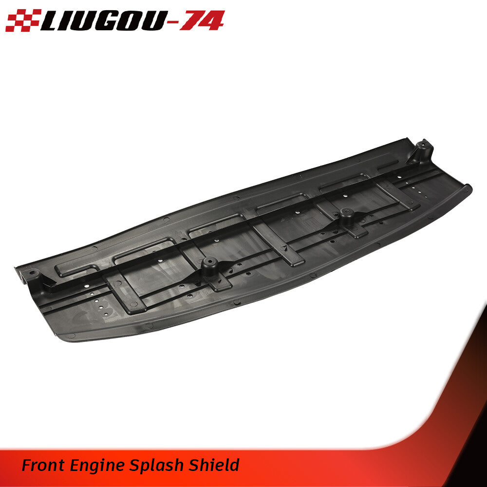 Black front engine splash guard suitable for 2010-2012 for Hyundai for Genesis Coupe 2-door- v