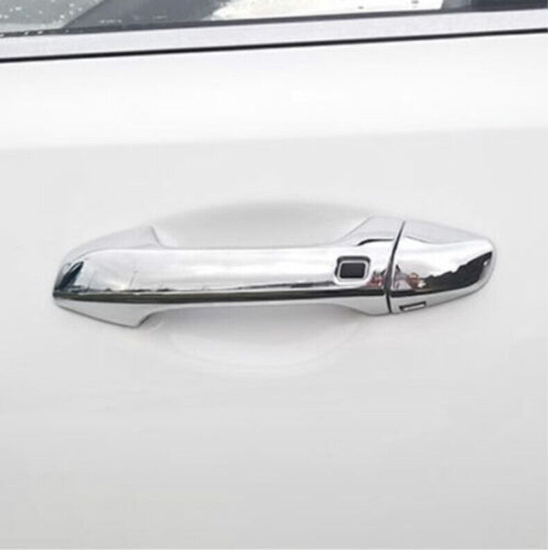 for Kia Seltos 2020-2023 Chrome Exterior Side Door Handle molding Cover Trim 5x