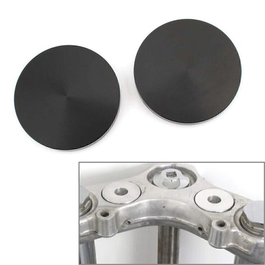 for Harley Sportster Black Motorcycle Handlebar Riser Top Clamp Decoration Cover Q
